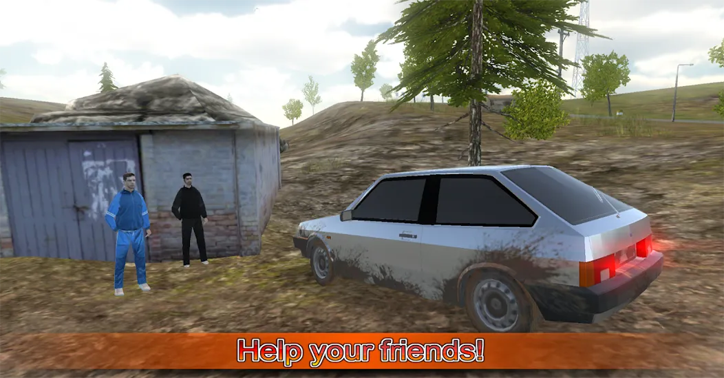 Driving simulator VAZ 2108 SE MOD APK скачать на Андроид — Безлимитные деньги и топливо — скриншот 3