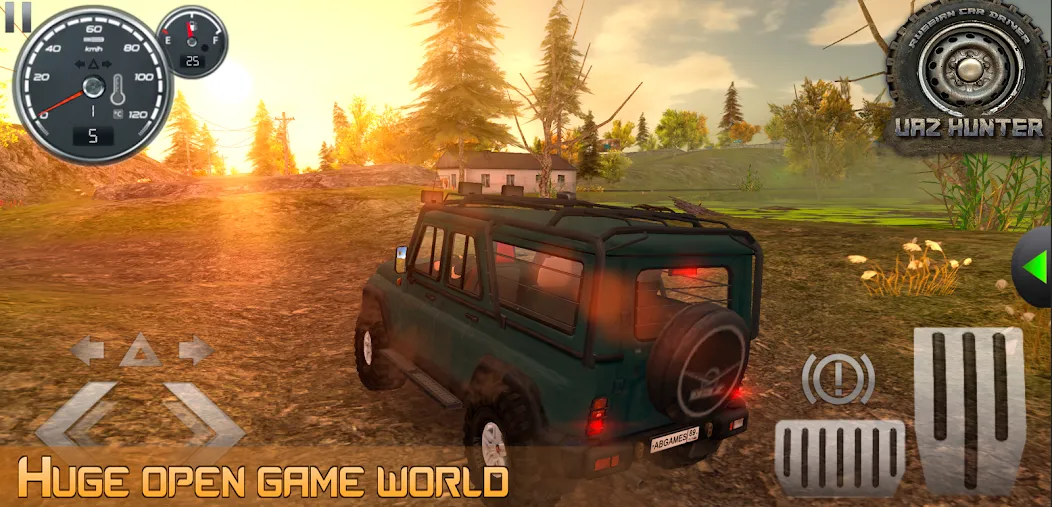 Скачать Russian Car Driver Uaz Hunter Mod APK — Безлимитные деньги и топливо — скриншот 2 Скачать Russian Car Driver Uaz Hunter Mod APK — Безлимитные деньги и топливо — скриншот 2