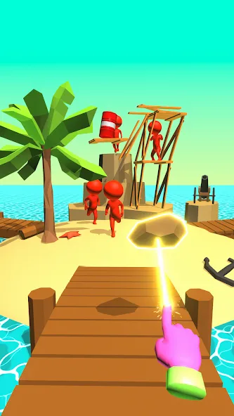 Magic Finger 3D взлом на Андроид — Безлимитные деньги и все уровни — скриншот 2