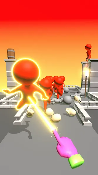 Magic Finger 3D взлом на Андроид — Безлимитные деньги и все уровни — скриншот 3