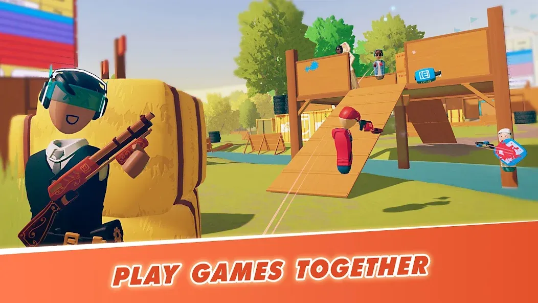Скачать Rec Room - Play with friends! на Андроид с модом — Игра с друзьями без ограничений — скриншот 1
