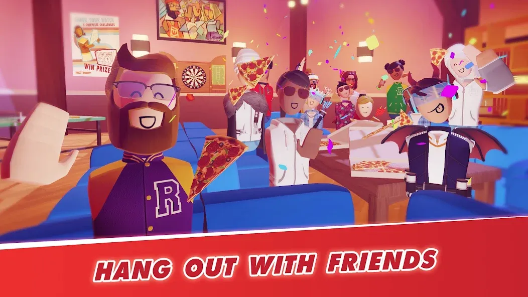 Скачать Rec Room - Play with friends! на Андроид с модом — Игра с друзьями без ограничений — скриншот 5