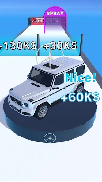 Get the Supercar 3D MOD APK скачать на Андроид — Безлимитные деньги и все машины — скриншот 3