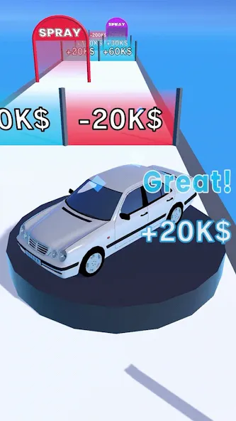 Get the Supercar 3D MOD APK скачать на Андроид — Безлимитные деньги и все машины — скриншот 4