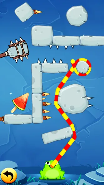 Frog Thife: Candy Thief Puzzle MOD APK скачать на Андроид — Безлимитные деньги и все уровни открыты — скриншот 4 Frog Thife: Candy Thief Puzzle MOD APK скачать на Андроид — Безлимитные деньги и все уровни открыты — скриншот 4