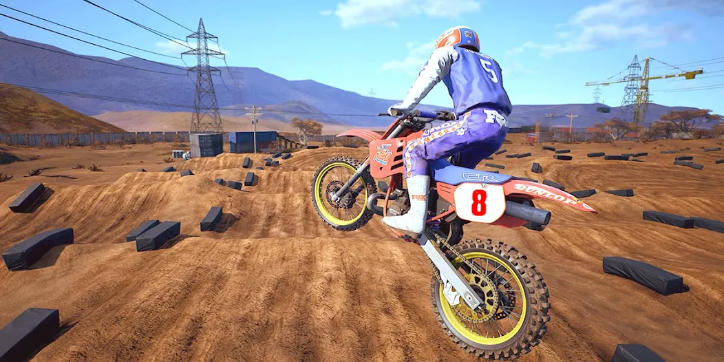 Dirt MX Bikes KTM Motocross 3D — скачать мод: Безлимитные деньги и открыты все уровни — скриншот 3 Dirt MX Bikes KTM Motocross 3D — скачать мод: Безлимитные деньги и открыты все уровни — скриншот 3