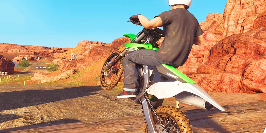 Dirt MX Bikes KTM Motocross 3D — скачать мод: Безлимитные деньги и открыты все уровни — скриншот 5 Dirt MX Bikes KTM Motocross 3D — скачать мод: Безлимитные деньги и открыты все уровни — скриншот 5