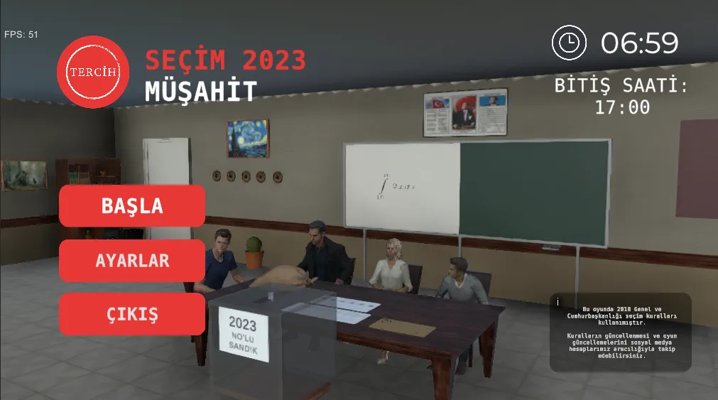 Скачать Seçim 2023 Müşahit oyunu последней версии — Неограниченные голоса и все уровни — скриншот 1 Скачать Seçim 2023 Müşahit oyunu последней версии — Неограниченные голоса и все уровни — скриншот 1