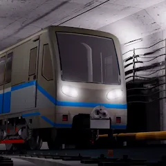 Мод AG Subway Simulator Pro — Безлимитные деньги и все поезда, скачать APK