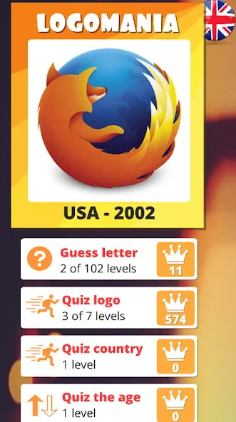Logo quiz 2022 (Мод: Открыты все уровни и подсказки) — скачать на Андроид — скриншот 5