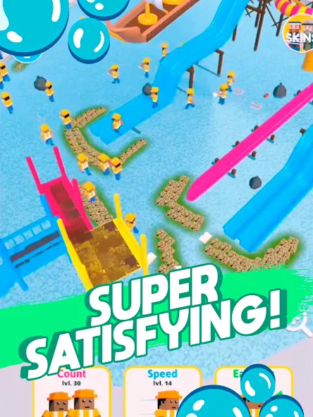 Cleaning Idle бесплатно на Андроид — мод: Безлимитные деньги и всё открыто — скриншот 5 Cleaning Idle бесплатно на Андроид — мод: Безлимитные деньги и всё открыто — скриншот 5