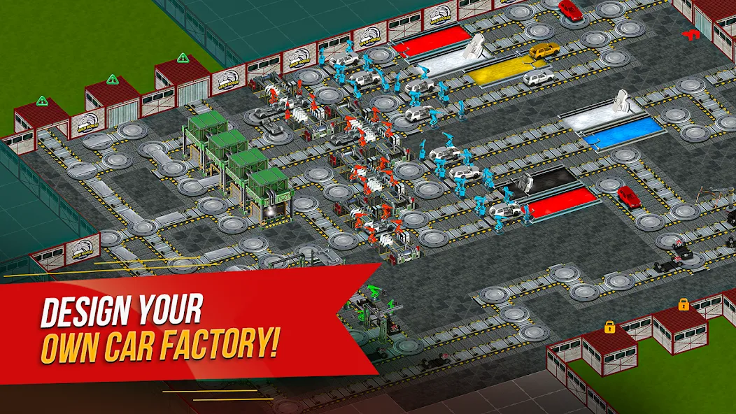 Car Factory Simulator — скачать мод: Безлимитные деньги и ресурсы — скриншот 1