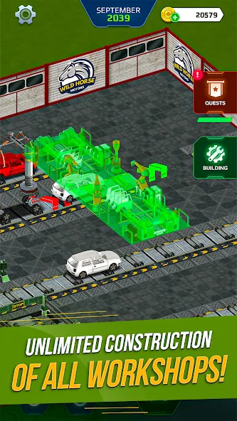 Car Factory Simulator — скачать мод: Безлимитные деньги и ресурсы — скриншот 4