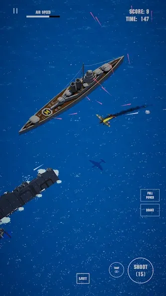 Jet Attack Move взлом APK — Безлимитные ракеты и открыты все самолёты — скриншот 4