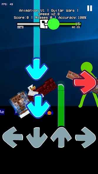 Beat Fight Stickman Full Week MOD APK: Безлимитные деньги и все персонажи — скриншот 3 Beat Fight Stickman Full Week MOD APK: Безлимитные деньги и все персонажи — скриншот 3