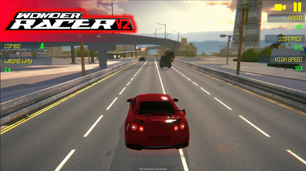 Wonder Racer на телефон — скачать мод: Безлимитные деньги и топливо — скриншот 2