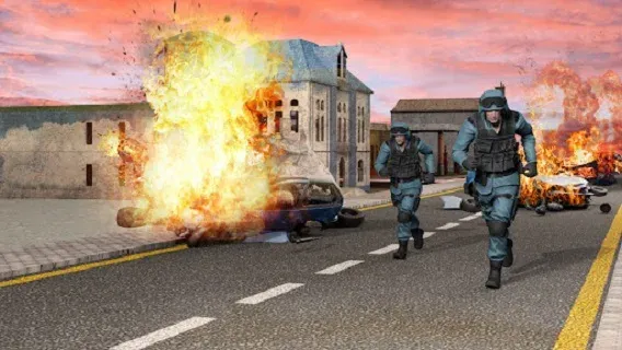 Мод Army Bomb Games 3D Nuclear War — Безлимитные деньги и оружие, скачать APK — скриншот 5 Мод Army Bomb Games 3D Nuclear War — Безлимитные деньги и оружие, скачать APK — скриншот 5