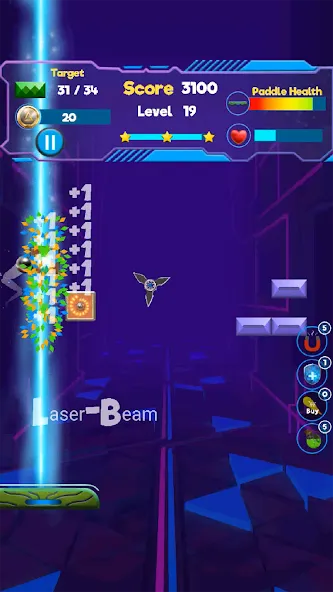 Brick Breaker- Bricks 3d Game — взломанная версия, Безлимитные жизни и усиленные бонусы — скриншот 4 Brick Breaker- Bricks 3d Game — взломанная версия, Безлимитные жизни и усиленные бонусы — скриншот 4