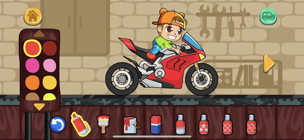 Скачать взлом Vlad & Niki Car Games for Kids — Открыты все машины и трассы — скриншот 3