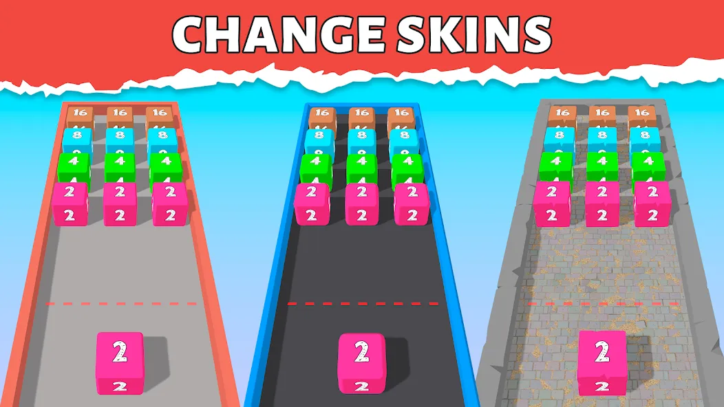 Bounce Merge 2048 Join Numbers — взломанная версия, Безлимитные монеты и подсказки — скриншот 1 Bounce Merge 2048 Join Numbers — взломанная версия, Безлимитные монеты и подсказки — скриншот 1