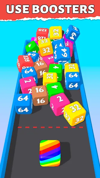 Bounce Merge 2048 Join Numbers — взломанная версия, Безлимитные монеты и подсказки — скриншот 4 Bounce Merge 2048 Join Numbers — взломанная версия, Безлимитные монеты и подсказки — скриншот 4