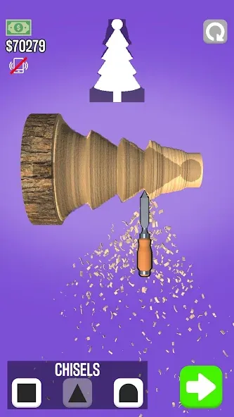 Woodturning мод на Андроид: Безлимитные деньги и все инструменты — скриншот 2 Woodturning мод на Андроид: Безлимитные деньги и все инструменты — скриншот 2