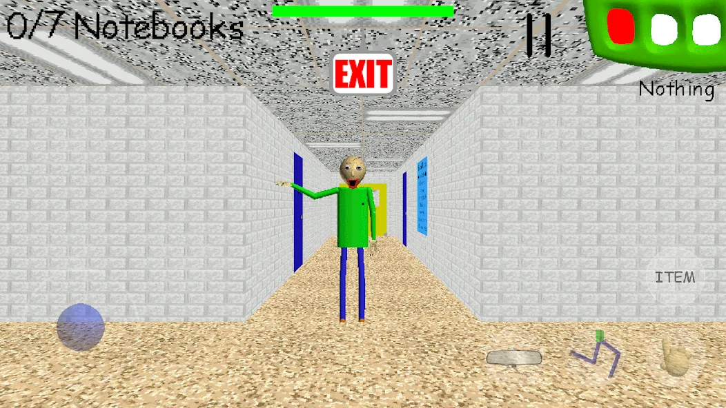 Baldi's Basics Classic взлом на Андроид — Безлимитные подсказки и лёгкое прохождение — скриншот 1 Baldi's Basics Classic взлом на Андроид — Безлимитные подсказки и лёгкое прохождение — скриншот 1