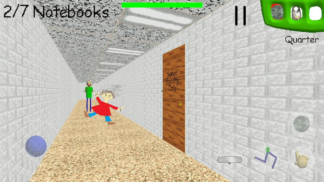 Baldi's Basics Classic взлом на Андроид — Безлимитные подсказки и лёгкое прохождение — скриншот 3 Baldi's Basics Classic взлом на Андроид — Безлимитные подсказки и лёгкое прохождение — скриншот 3