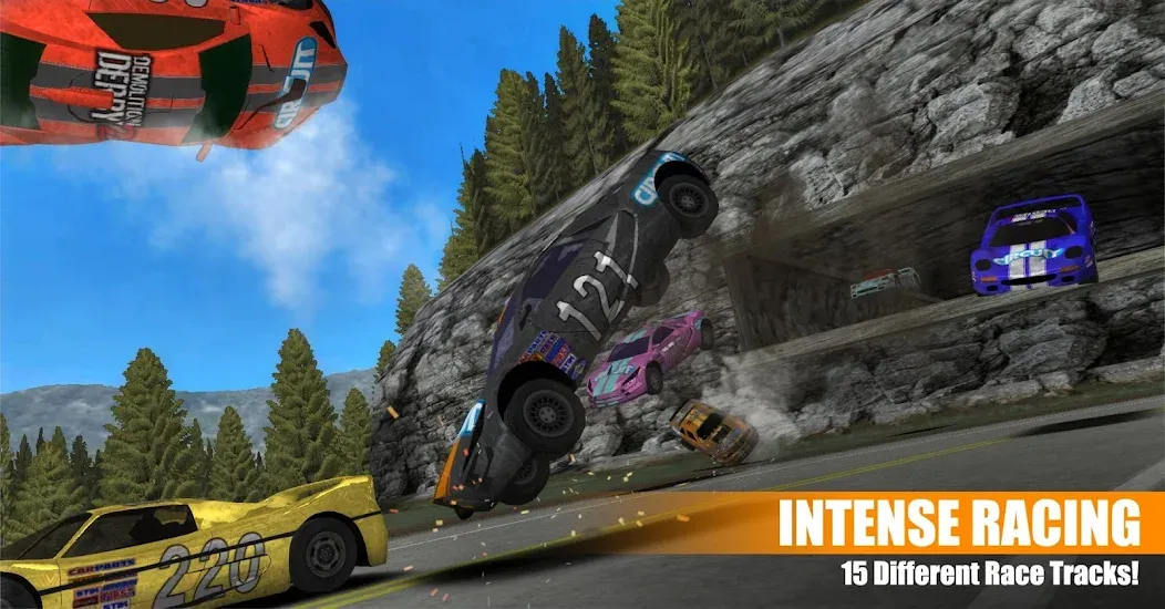 Скачать Demolition Derby 2 Mod APK — Безлимитные деньги и топливо — скриншот 2 Скачать Demolition Derby 2 Mod APK — Безлимитные деньги и топливо — скриншот 2