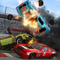 Скачать Demolition Derby 2 Mod APK — Безлимитные деньги и топливо