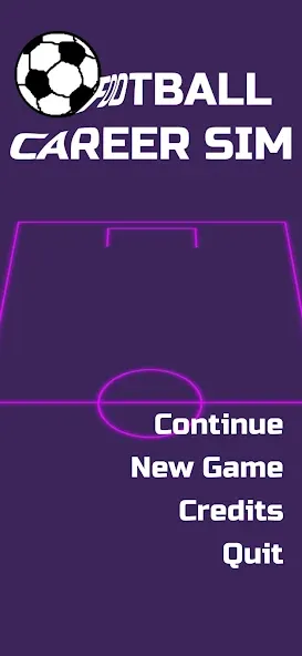 Football Career Sim на телефон — скачать мод: Безлимитные деньги и энергия — скриншот 1 Football Career Sim на телефон — скачать мод: Безлимитные деньги и энергия — скриншот 1