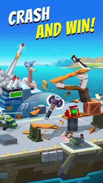 Flippy Knife: 3D flipping game (Мод: Безлимитные монеты и ножи открыты) — скачать на Андроид — скриншот 2