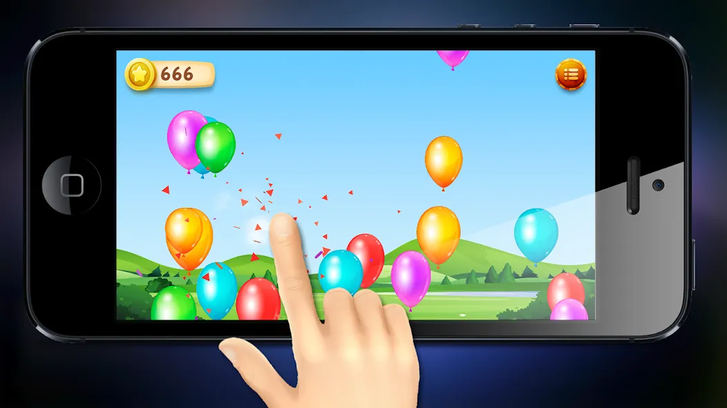 Скачать Burst balloons for kids последней версии — Много лопающихся шариков без рекламы — скриншот 1 Скачать Burst balloons for kids последней версии — Много лопающихся шариков без рекламы — скриншот 1