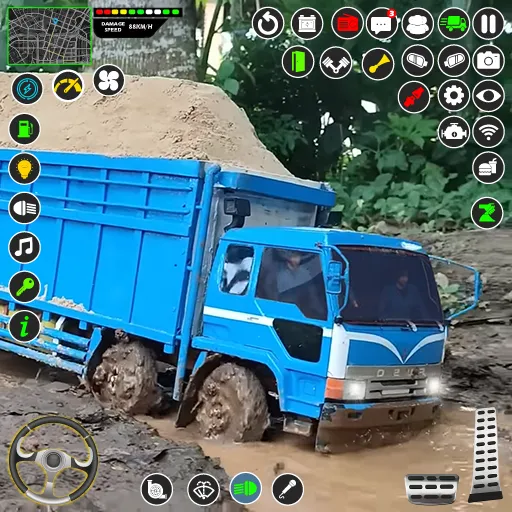 Скачать Mud Truck Runner Simulator 3D бесплатно — Безлимитные деньги и топливо — скриншот 1