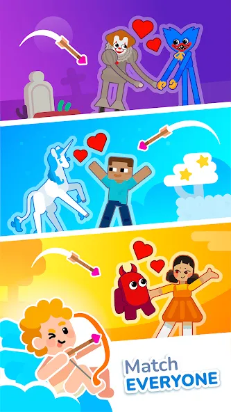 Love Archer: Cupids Arrow — Безлимитные стрелы и монеты, скачать мод APK — скриншот 1