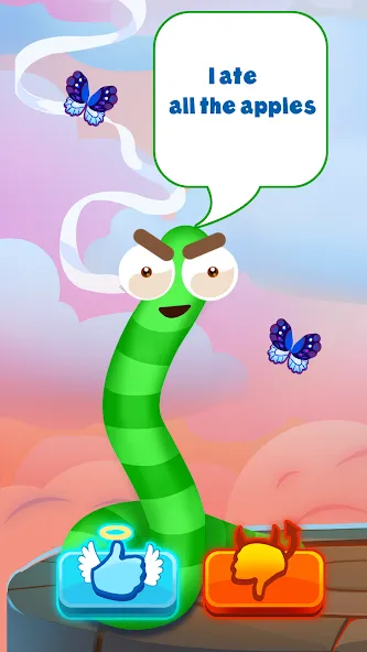 Worm out: Brain teaser games взломанный APK — Без рекламы и все уровни открыты — скриншот 1 Worm out: Brain teaser games взломанный APK — Без рекламы и все уровни открыты — скриншот 1