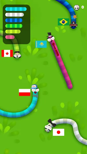 Worm out: Brain teaser games взломанный APK — Без рекламы и все уровни открыты — скриншот 5 Worm out: Brain teaser games взломанный APK — Без рекламы и все уровни открыты — скриншот 5