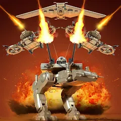 Assault Bots: Multiplayer на телефон — скачать мод: Безлимитные деньги и усиленные роботы