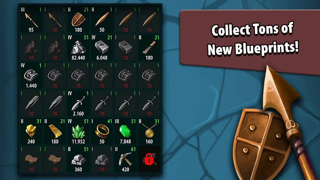 Скачать взлом Crafting Idle Clicker — Много ресурсов и быстрый крафт — скриншот 4 Скачать взлом Crafting Idle Clicker — Много ресурсов и быстрый крафт — скриншот 4