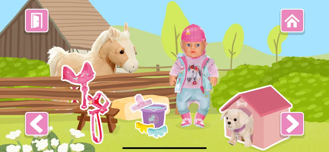 BABY born® Doll & Playtime Fun взломанный APK — Безлимитные монеты и все наряды — скриншот 3 BABY born® Doll & Playtime Fun взломанный APK — Безлимитные монеты и все наряды — скриншот 3