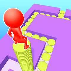 Stacky Dash (Мод: Безлимитные монеты и все уровни) — скачать на Андроид