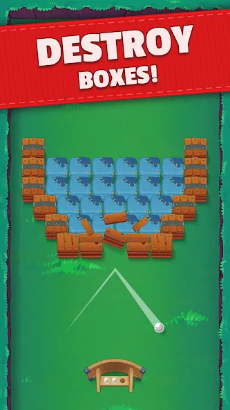 Bouncefield: Brick Breaker — последняя версия с модом (Безлимитные жизни и усиленные бонусы) — скриншот 2