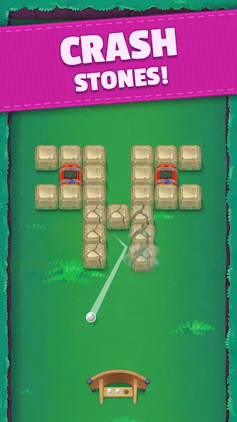 Bouncefield: Brick Breaker — последняя версия с модом (Безлимитные жизни и усиленные бонусы) — скриншот 5