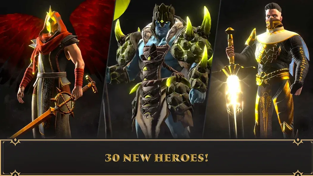 Heroes of Artadis (Alpha] — взломанная версия, Бесконечные ресурсы и открытые уровни — скриншот 4