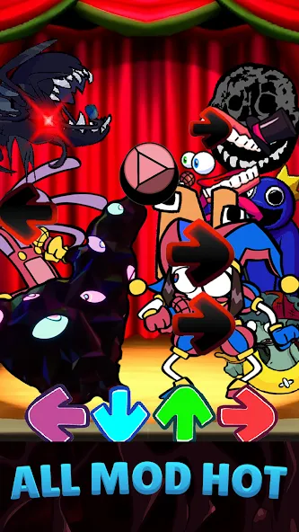 Скачать Digital Rap Night Battles Mod APK — Безлимитные деньги и все треки открыты — скриншот 1 Скачать Digital Rap Night Battles Mod APK — Безлимитные деньги и все треки открыты — скриншот 1