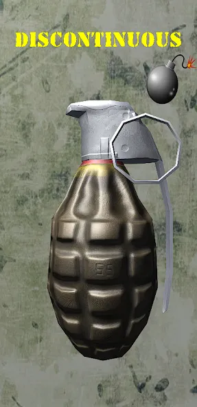 Grenade Simulator на телефон — скачать мод: Неограниченные гранаты и мощный взрыв — скриншот 4