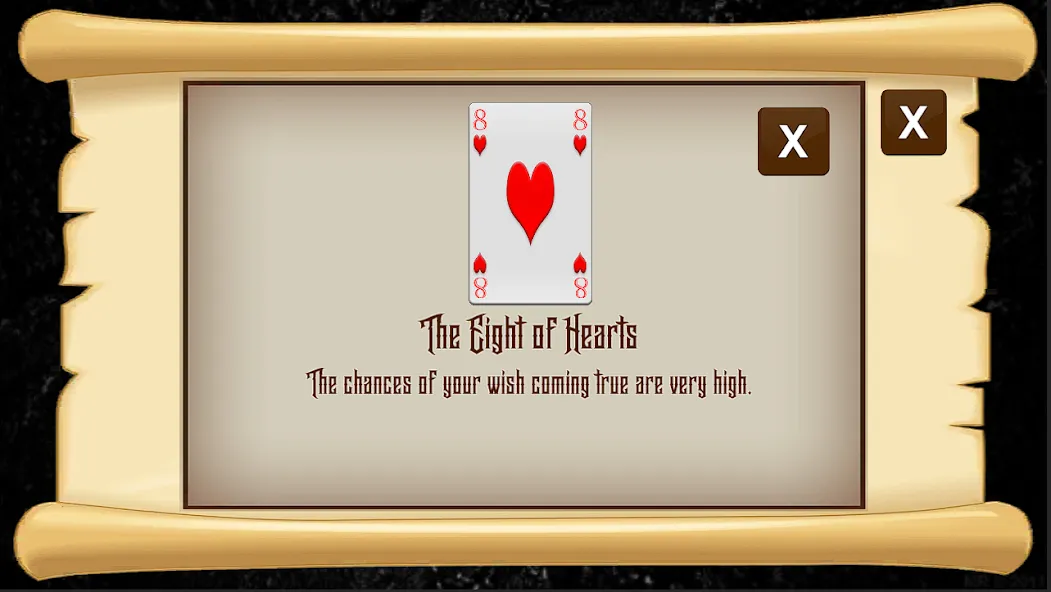 Divination on Playing Cards MOD APK: Точные предсказания и открыты все расклады — скриншот 4 Divination on Playing Cards MOD APK: Точные предсказания и открыты все расклады — скриншот 4