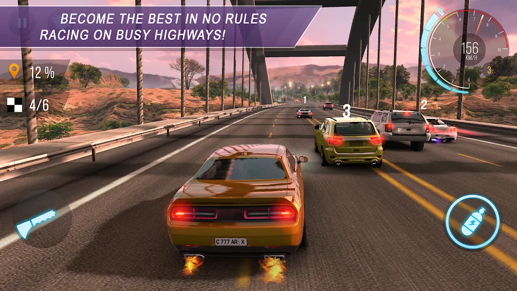 CarX Highway Racing на телефон — скачать мод: Безлимитные деньги и топливо — скриншот 3 CarX Highway Racing на телефон — скачать мод: Безлимитные деньги и топливо — скриншот 3