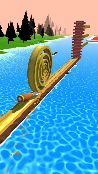 Мод Spiral Roll — Безлимитные деньги и алмазы, скачать APK — скриншот 2