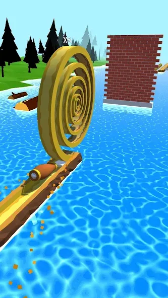 Мод Spiral Roll — Безлимитные деньги и алмазы, скачать APK — скриншот 3